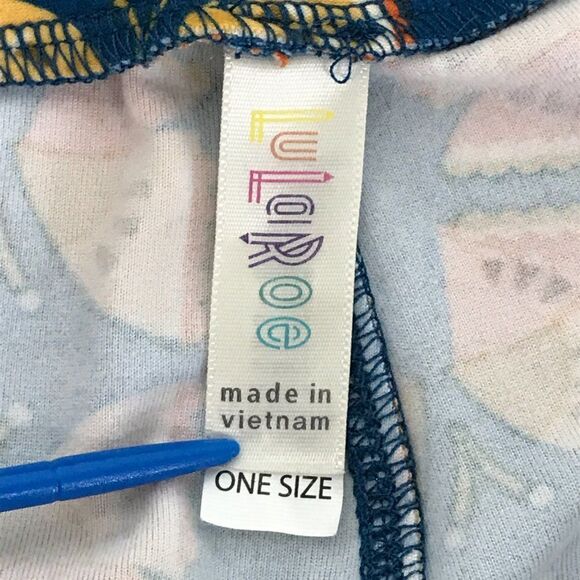 LuLaRoe Butterfly Print Leggings Women's OS / 2-10 Pull-On Mid-Rise Stretch Knit - Picture 2 of 10